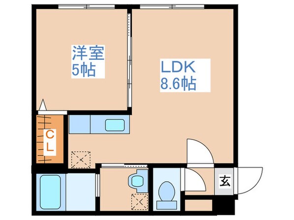 ＮＯＡＨ平岸の物件間取画像